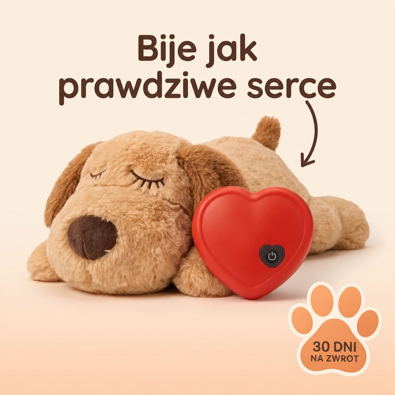Puppy Snuggler - plush toy with a heartbeat